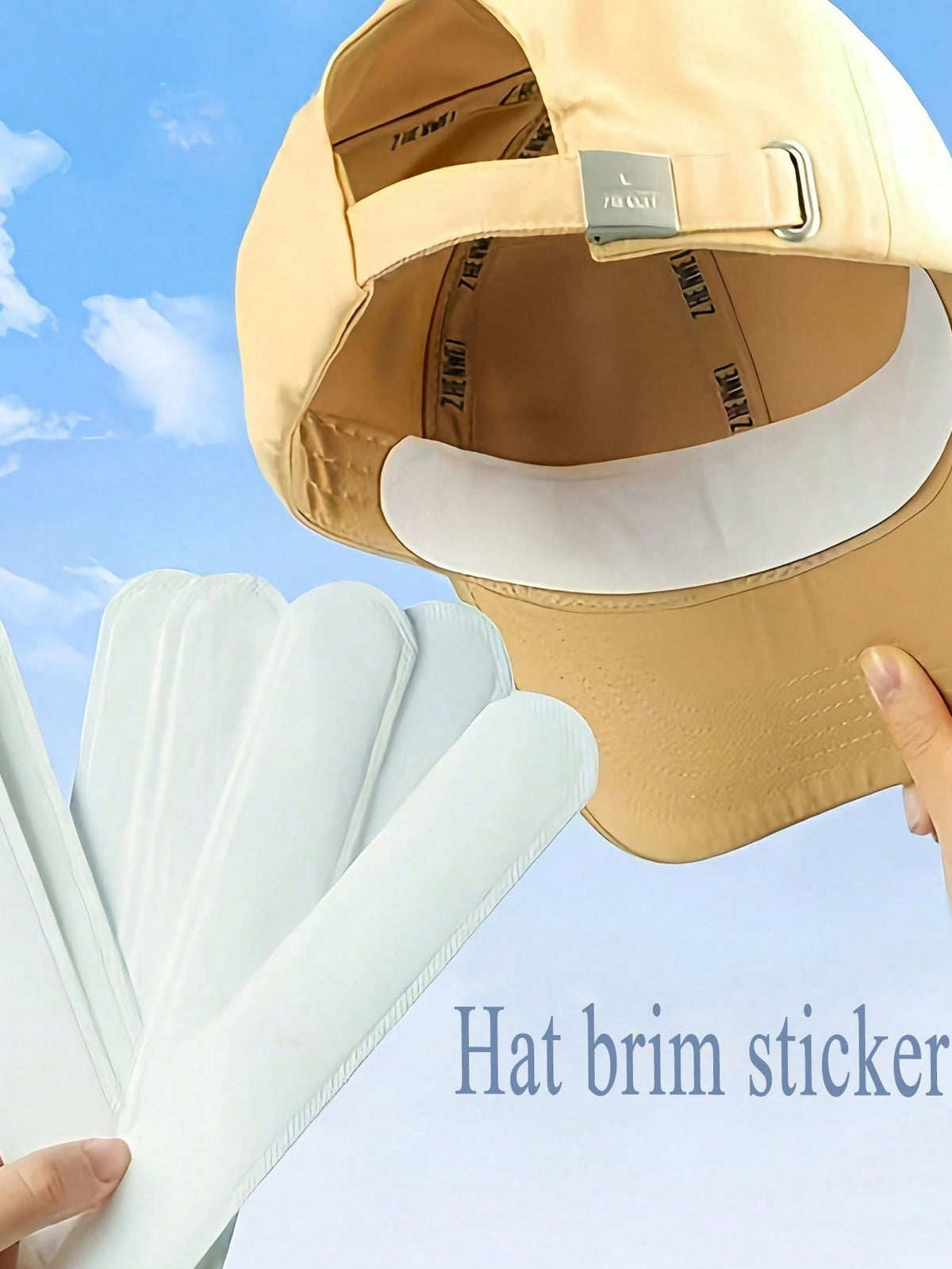 10/40pcs Hat Sweat Sticker, Hat Cap Absorbent Sweat Pad, Sweat Liner Shirt Collar Pads, Hat Reducing Sweat Tape, Hat Liner Cap Protection, Collar Protector, Sweat-Absorbing Hat Stickers- Anti-Sweat