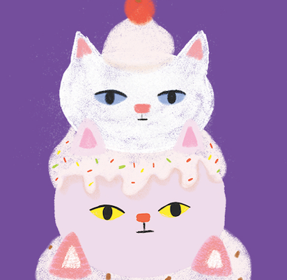 Carolyn Suzuki Birthday Card - Gelato