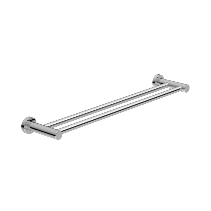 Dolce Double Towel Rail Chrome 600MM 2024D-CH Accessories Nero