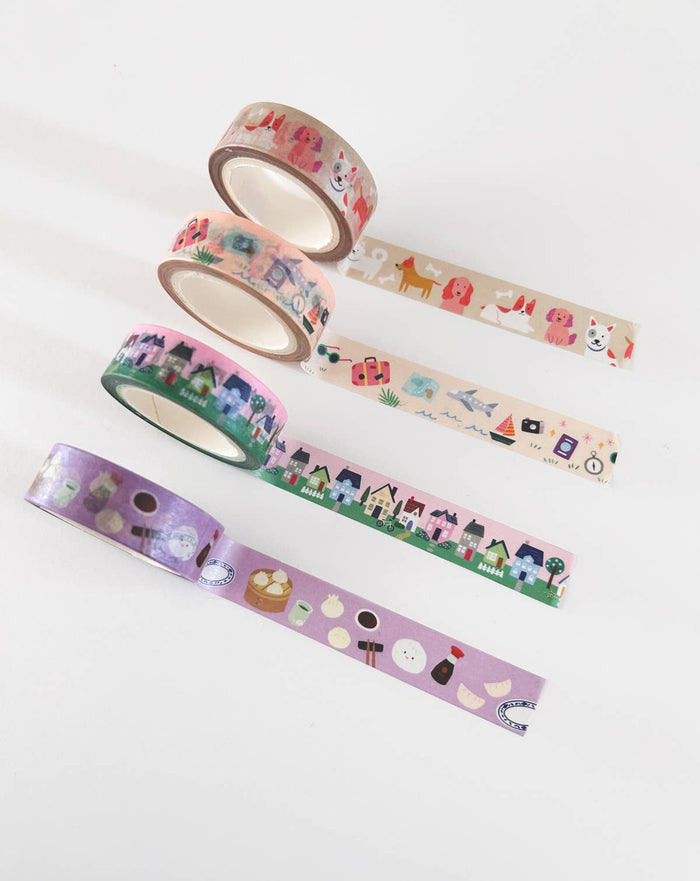 Girl of All Work Washi Tape - Little Paws