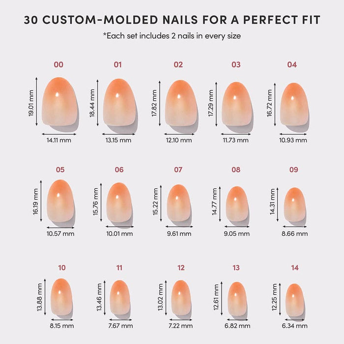 Glamnetic Press On Nails - Candy Corn