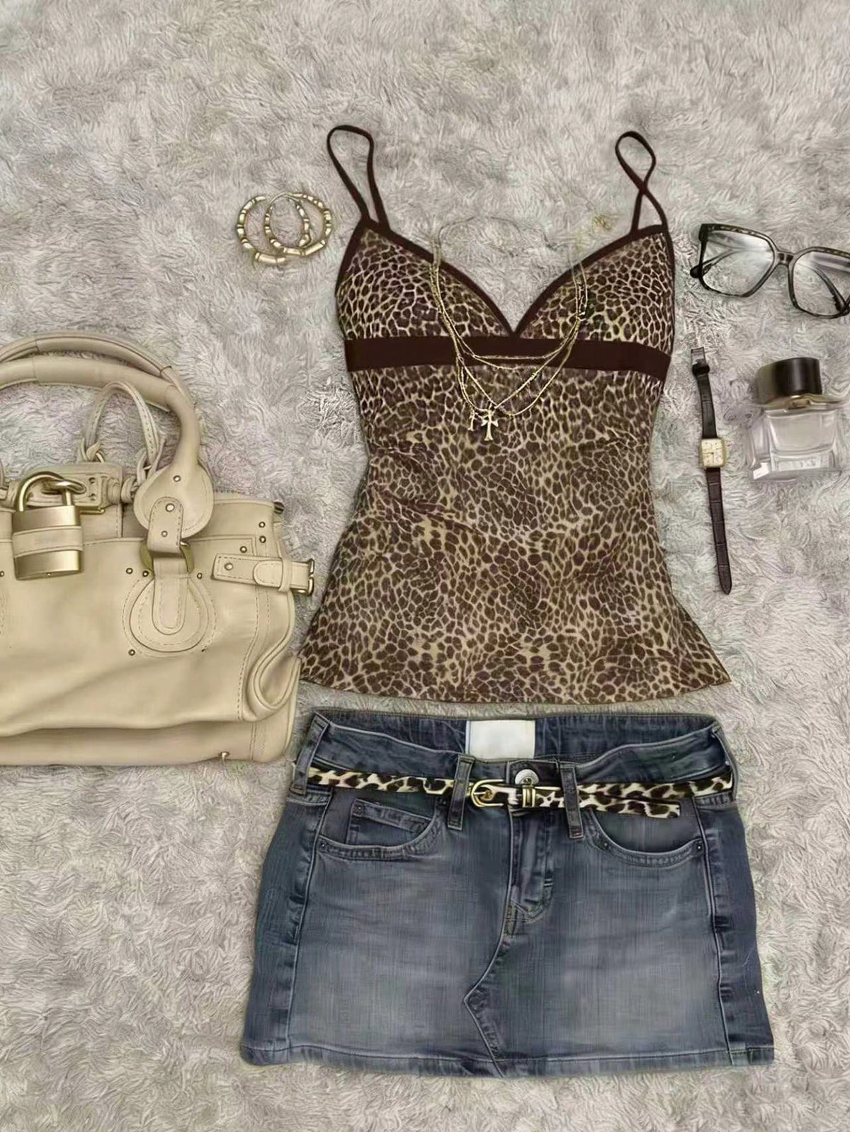 IslaSuriya Fitted Patchwork Women Camisole