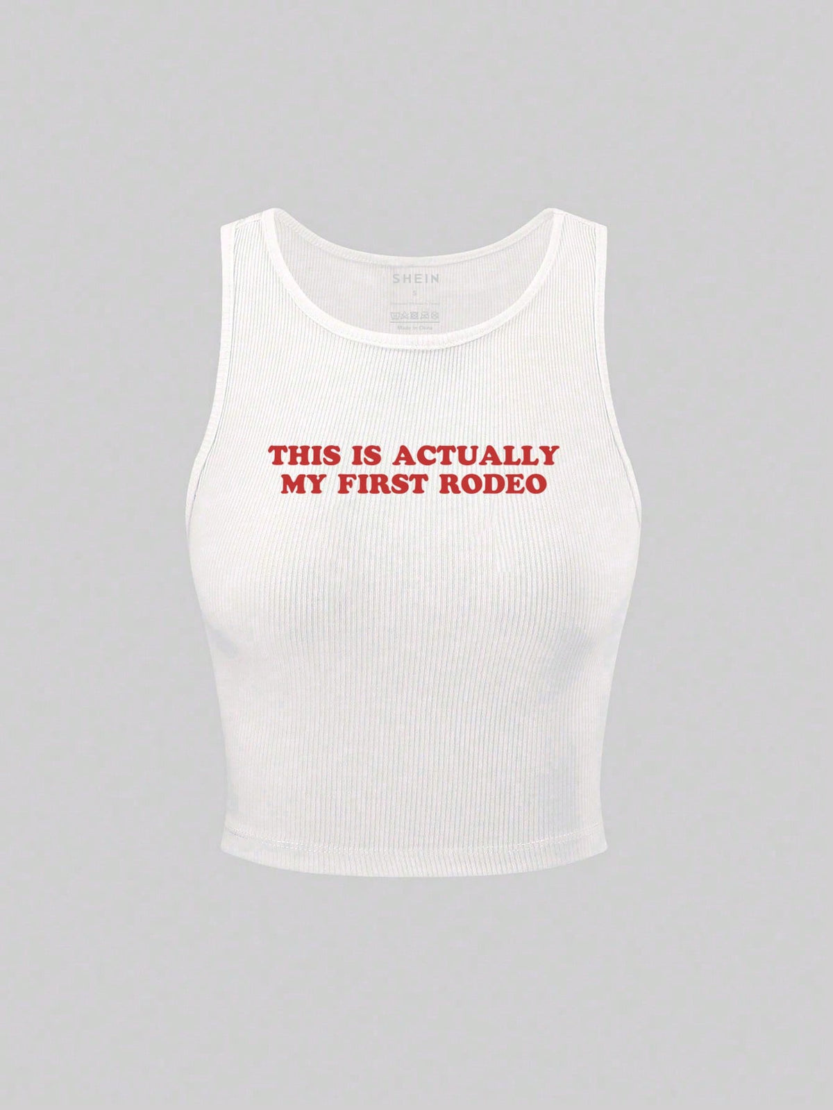 IslaSuriya Women Summer Casual Slogan Print Tank Top