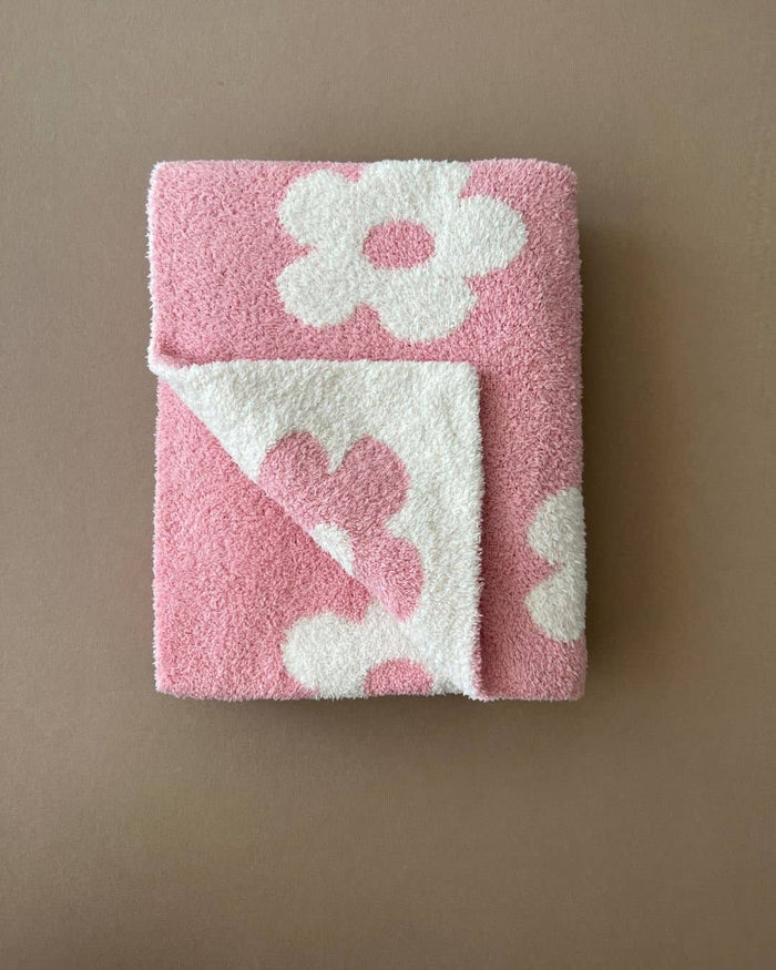 Lucky Panda Kids Baby Blanket - Daisy