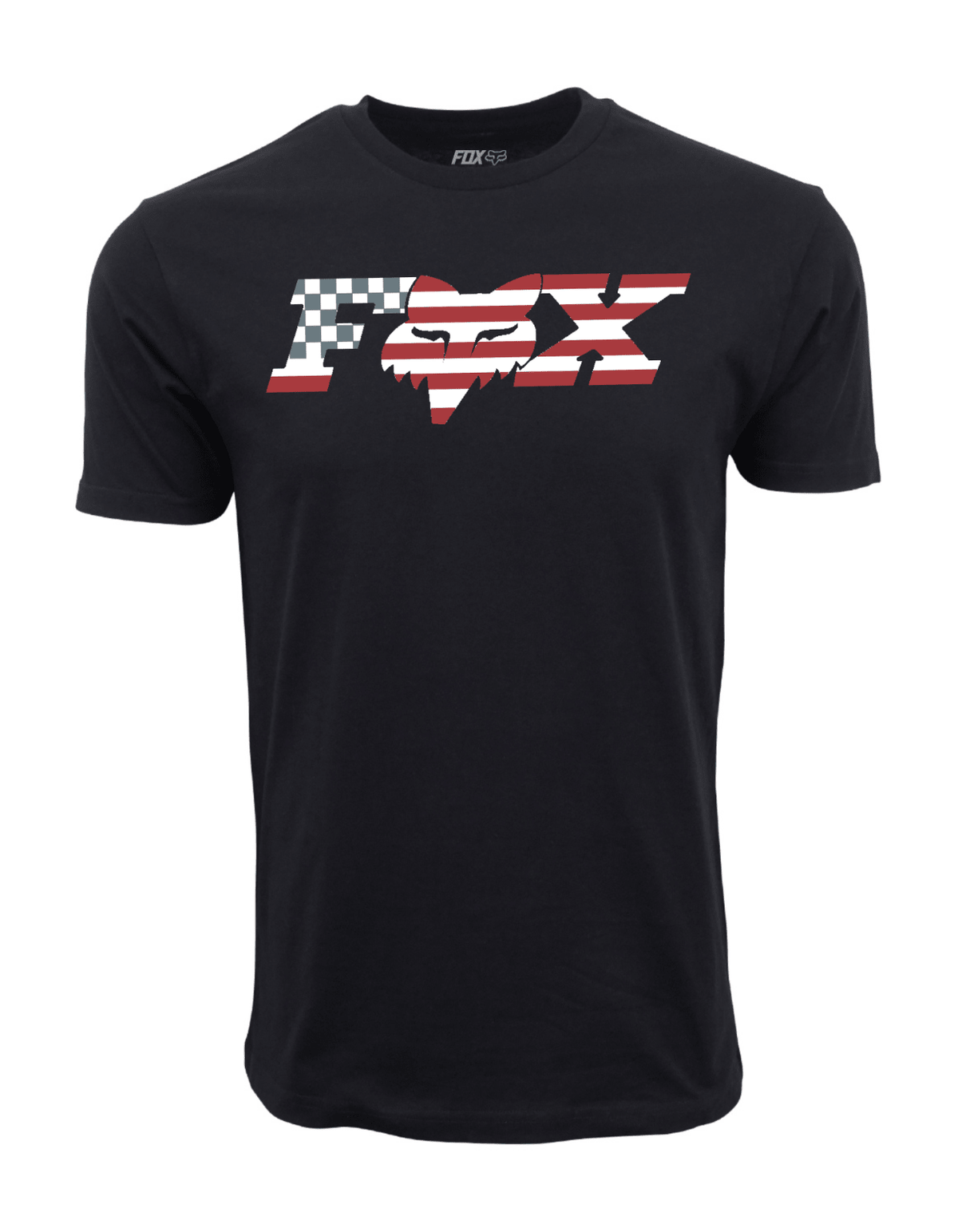 'MENS GRAPHIC MOTORCROSS RACING FLAG LOGO T SHIRT'