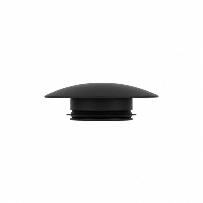MICA Bath Waste Dome Only Matte Black Baths Arova