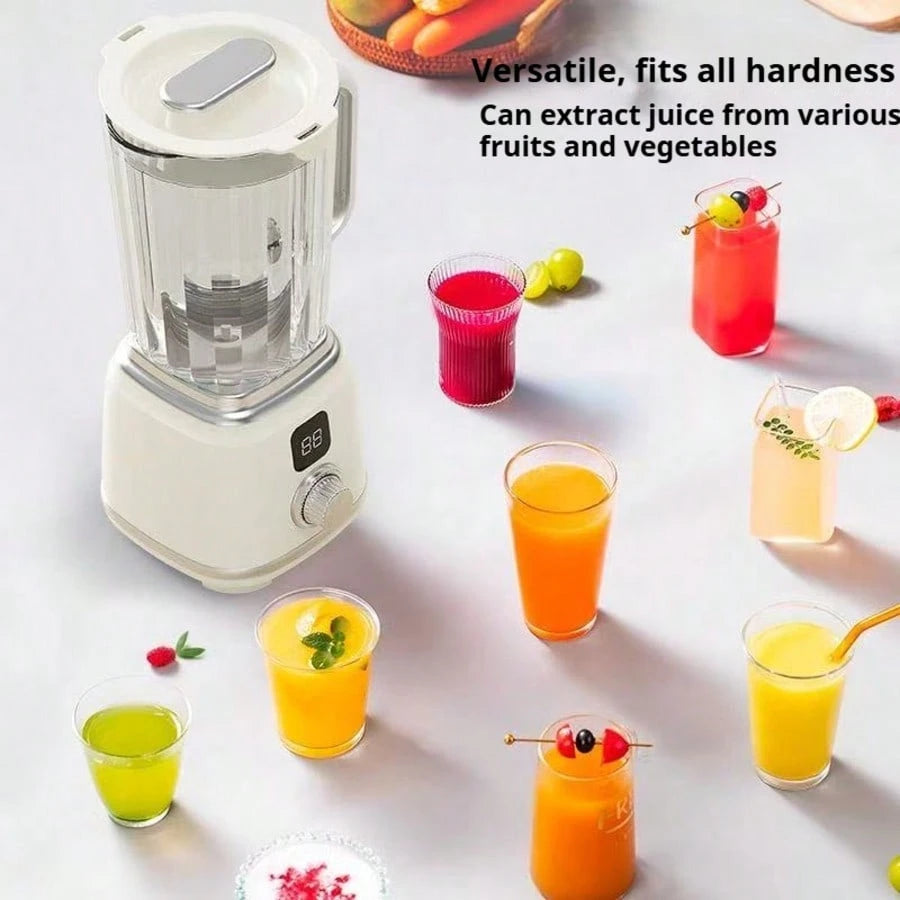 Pomeranian Portable Mixer, Large Capacity, Stainless Steel Ten Blade, Built-In Lithium Battery With A Battery Life Of Up To 3000mAh, Dual Adjustable Gears, ABS Material Can Squeeze Various Fruits And