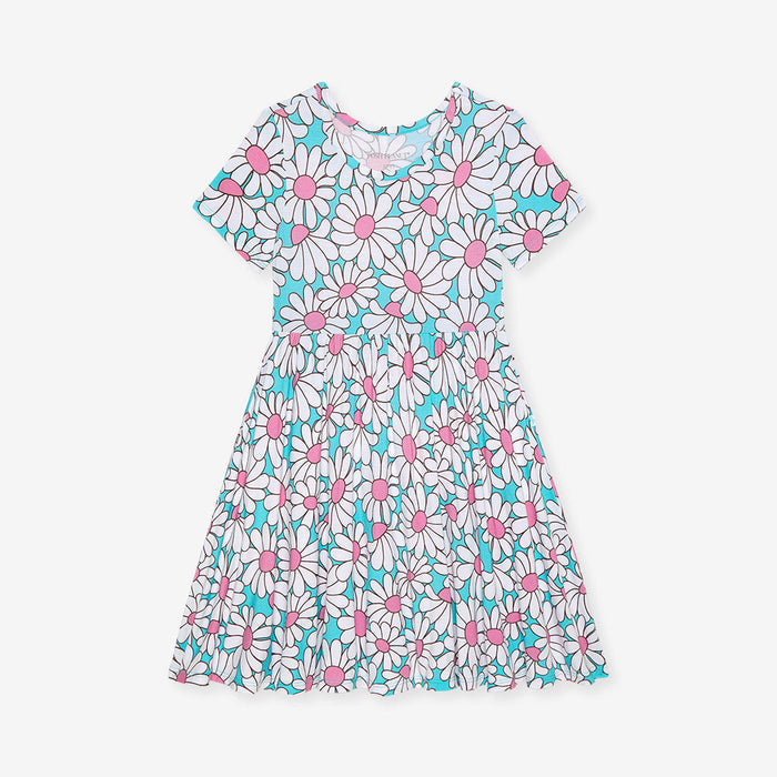 Posh Peanut Twirl Dress - Retro Daisy