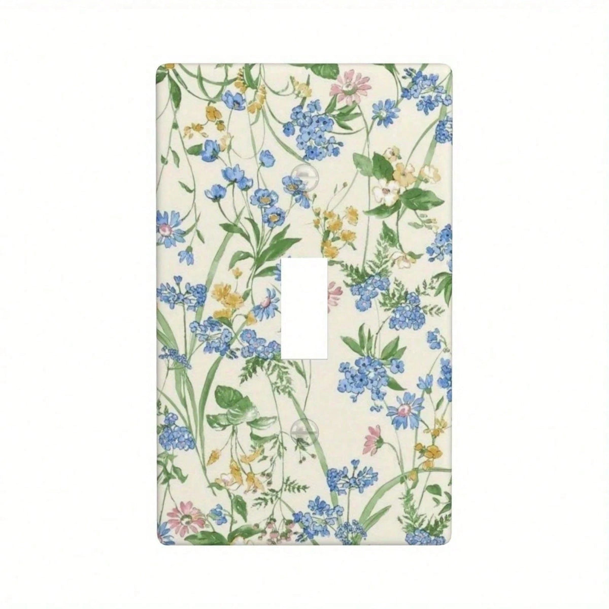 Retro French Floral-Themed Wall Panels, Five Types Of Reusable Decorative Socket Boards Are Available For Selection- Light Switch Cover Decorative