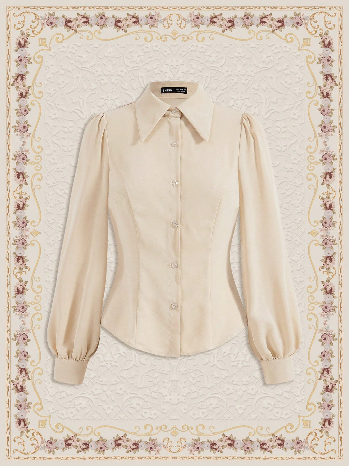 Vintamour Women's Puff Long Sleeve Shirt,Long Sleeve Tops Spring To Summer