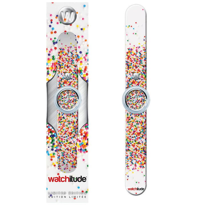 Watchitude Slap Watch - Sprinkle Dots