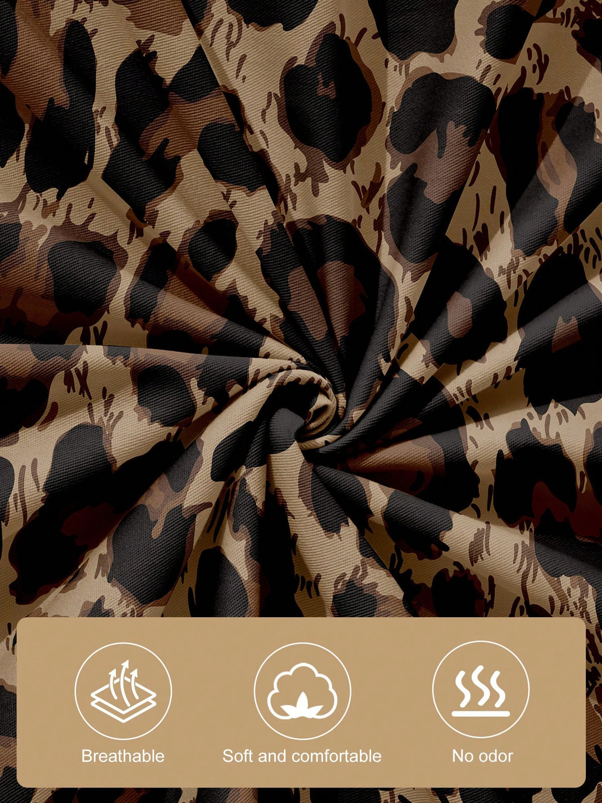 1/2/4pcs Leopard Print Pillowcases, Cushion Covers, Bedding, Comfortable And Easy To Care Pillowcases, Hair And Skin Protection Pillowcases, Living Room Sofa Room Decoration Pillowcases, Single-Sided