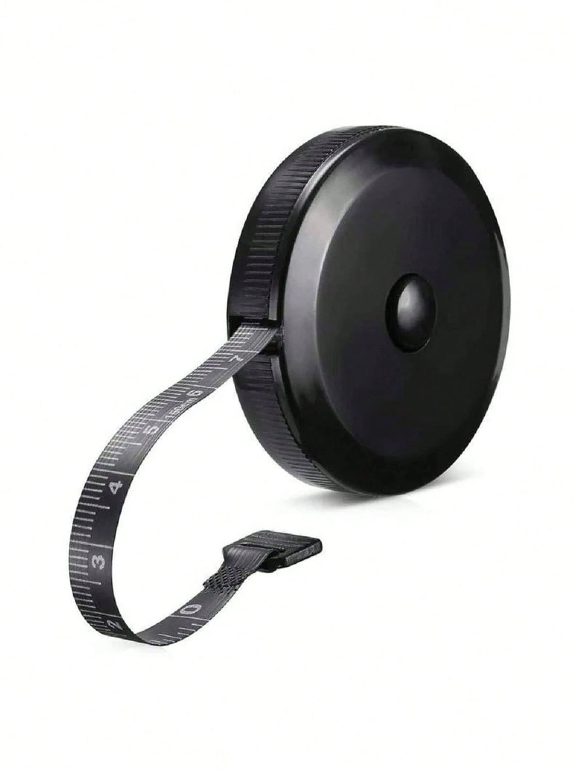 1/2/4pcs Soft Double-Sided Measuring Tape, Flexible Body Fabric Sewing Cutting Knitting Weight Loss Measurement Retractable Black Double-Sided Measuring Tape, School Home Office Supplies