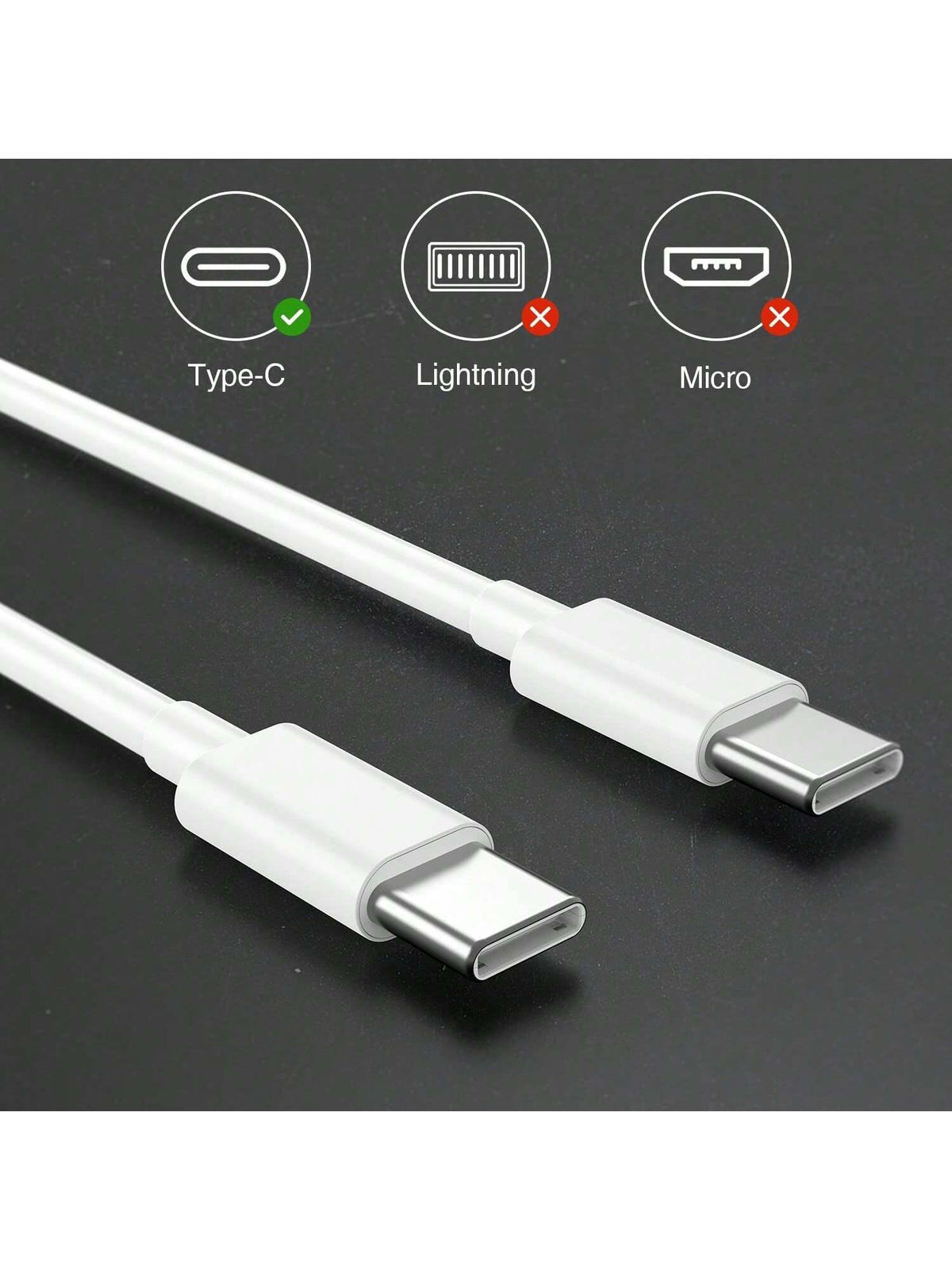 1/3/5pcs PD 60W Fast Charging 3.3ft/100cm High-Efficiency Data Transfer Fast Charging Cable Compatible With IPhone 16 Series, 17 Pro Max/17 Pro/17 Plus/17/16/15, S25/S24/S23/S22/S21/S20 Ultra Plus, Se