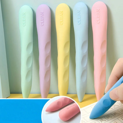 1/3/6/9pcs Macaron Color Random Stain-Resistant Erasers, Minimal Residue, Perfect For Prizes And Gifts, Cute Cartoon Soft Erasers, Suitable For Students, School Supplies, Rewards, Stationery, Holiday