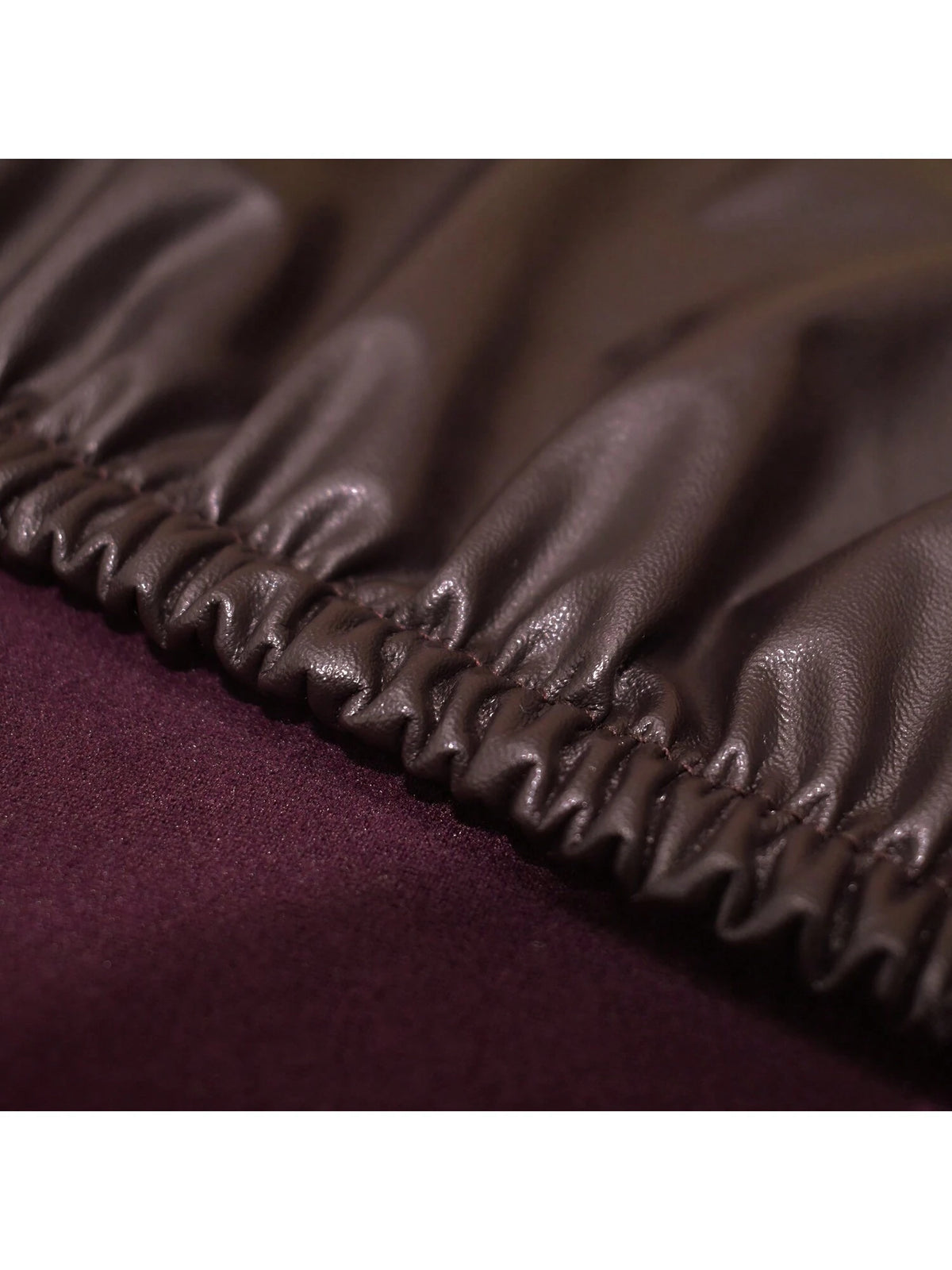 1/4/6pcs Waterproof PU Leather Square Chair Seat Cushion Cover For Dining Room Kitchen Sofa, Removable & Washable Gifts Birthday Graduation