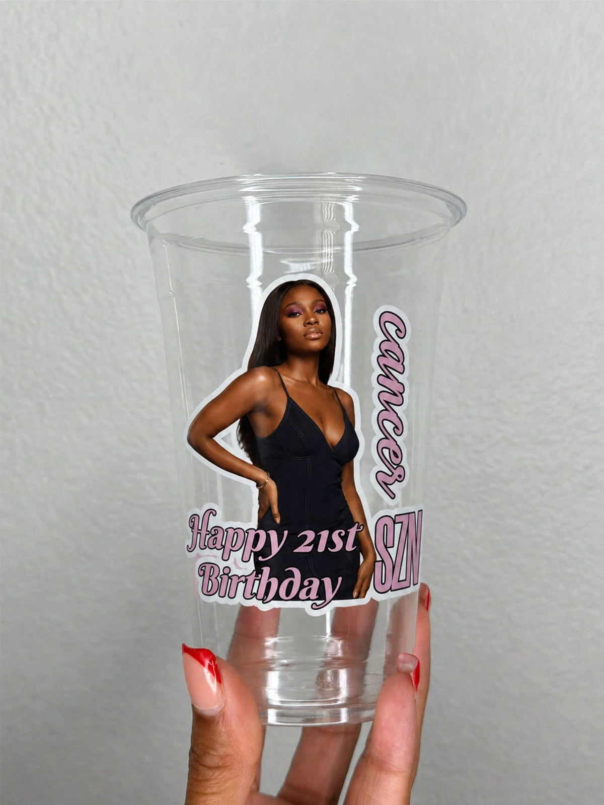 1/6/15/30pcs Personalized Custom Portrait Photo Stickers, Custom Portrait Stickers, Custom Text Stickers, Her Exclusive Stickers, Personalized Stickers, Waterproof & Oil-Resistant, Perfect For Birthda
