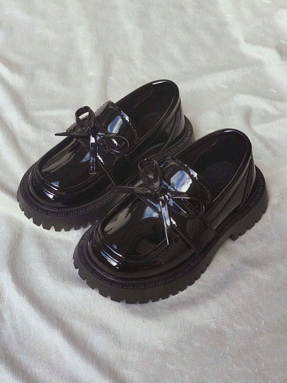 1 Pair Girls' Low Vamp Cute Princess Shoes, Breathable Soft Sole Non-Slip Versatile Children's Shoes, Simple Fashion Baby Toddler Walking Shoes, Flat Slip-On Easy To Put On And Take Off, Suitable For