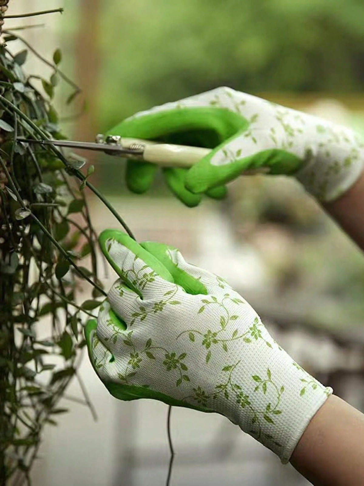 1 Pair Of Non-Slip Garden Gloves, Gardening Gloves For Women, Outdoor Protective Work Gloves With Grip, Size Fits Most, Garden Gloves For Weeding And Protective,Garden Tools