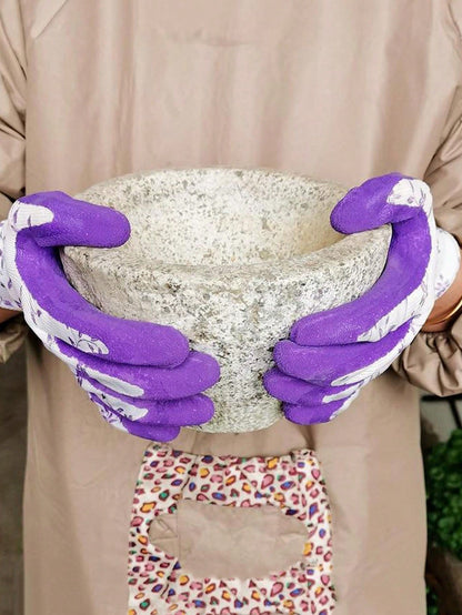 1 Pair Of Non-Slip Garden Gloves, Gardening Gloves For Women, Outdoor Protective Work Gloves With Grip, Size Fits Most, Garden Gloves For Weeding And Protective,Garden Tools