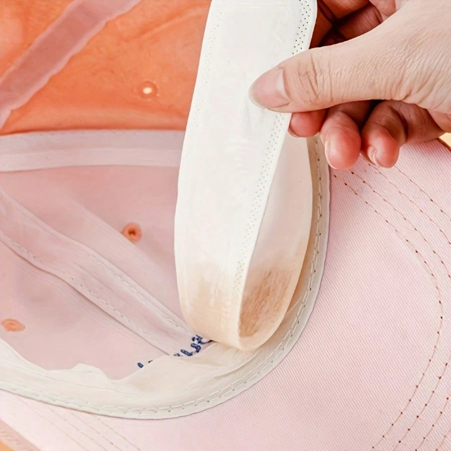 10/40pcs Hat Sweat Sticker, Hat Cap Absorbent Sweat Pad, Sweat Liner Shirt Collar Pads, Hat Reducing Sweat Tape, Hat Liner Cap Protection, Collar Protector, Sweat-Absorbing Hat Stickers- Anti-Sweat
