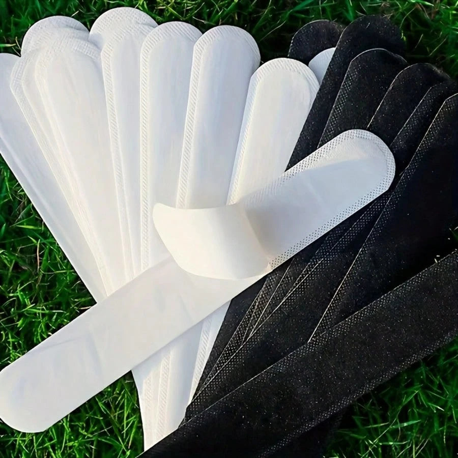 10/40pcs Hat Sweat Sticker, Hat Cap Absorbent Sweat Pad, Sweat Liner Shirt Collar Pads, Hat Reducing Sweat Tape, Hat Liner Cap Protection, Collar Protector, Sweat-Absorbing Hat Stickers- Anti-Sweat