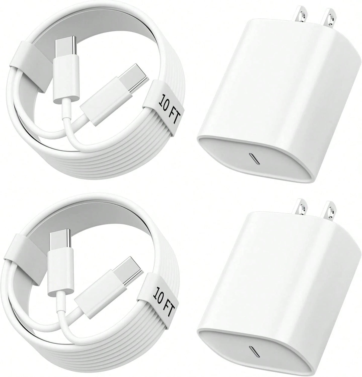 10FT/3M For IPhone 15 16 Charger Fast Charging, 10 FT Long USB C Charger Cord With 20W Type C Phone Fast Charging Block For IPhone 16/16 Pro/16 Pro Max/16 Plus, IPhone 15/15 Pro/15 Pro Max/15 Plus,IPa