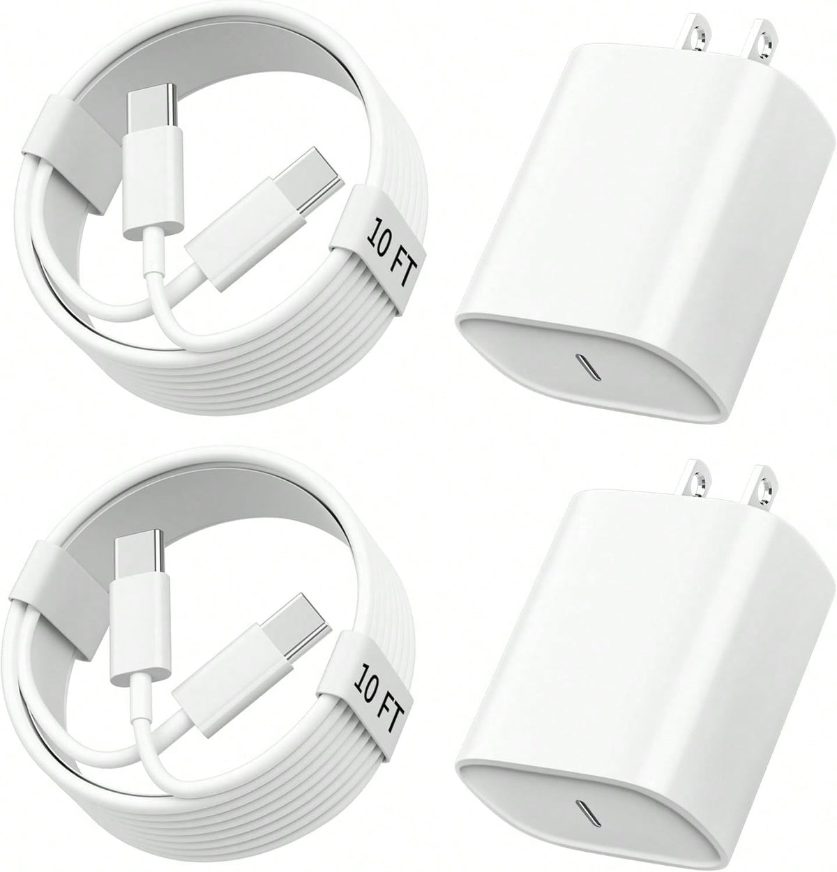 10FT/3M For IPhone 15 16 Charger Fast Charging, 10 FT Long USB C Charger Cord With 20W Type C Phone Fast Charging Block For IPhone 16/16 Pro/16 Pro Max/16 Plus, IPhone 15/15 Pro/15 Pro Max/15 Plus,IPa