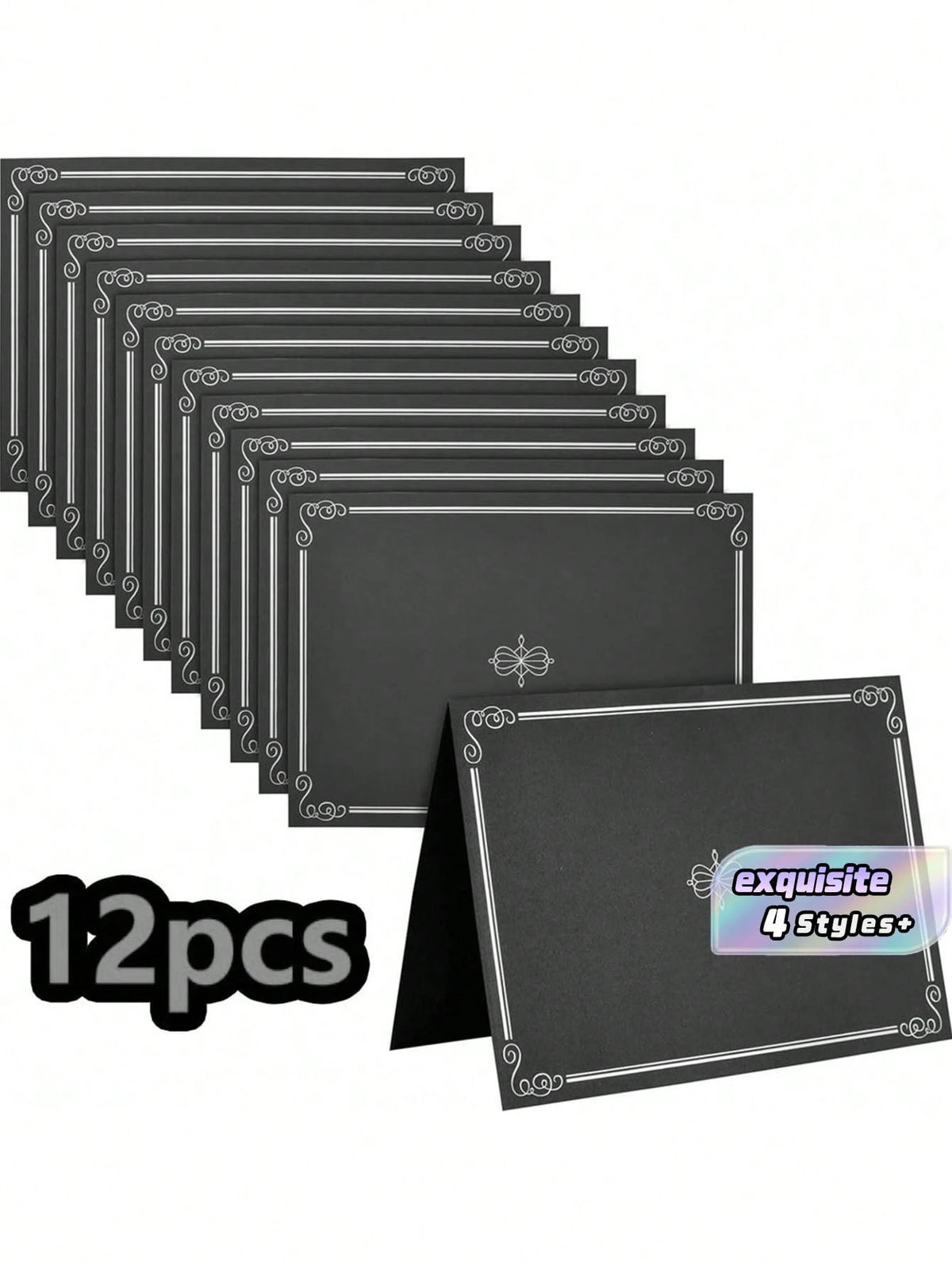 12Pcs Exquisite Certificate Folders, Premium Paper Diploma Covers, Durable Award & Certificate Holders, Ideal For Graduation Diplomas, Employee Awards And Honor Displays. Fits Papers In Size Of 28.45*