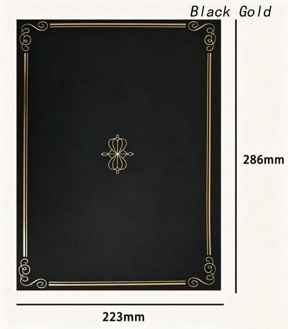 12Pcs Exquisite Certificate Folders, Premium Paper Diploma Covers, Durable Award & Certificate Holders, Ideal For Graduation Diplomas, Employee Awards And Honor Displays. Fits Papers In Size Of 28.45*