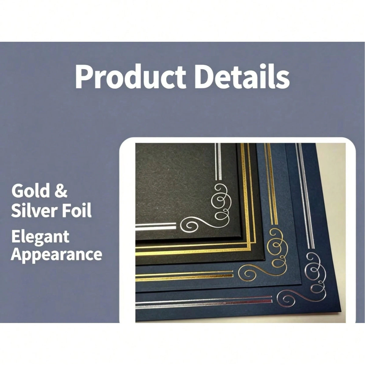 12Pcs Exquisite Certificate Folders, Premium Paper Diploma Covers, Durable Award & Certificate Holders, Ideal For Graduation Diplomas, Employee Awards And Honor Displays. Fits Papers In Size Of 28.45*