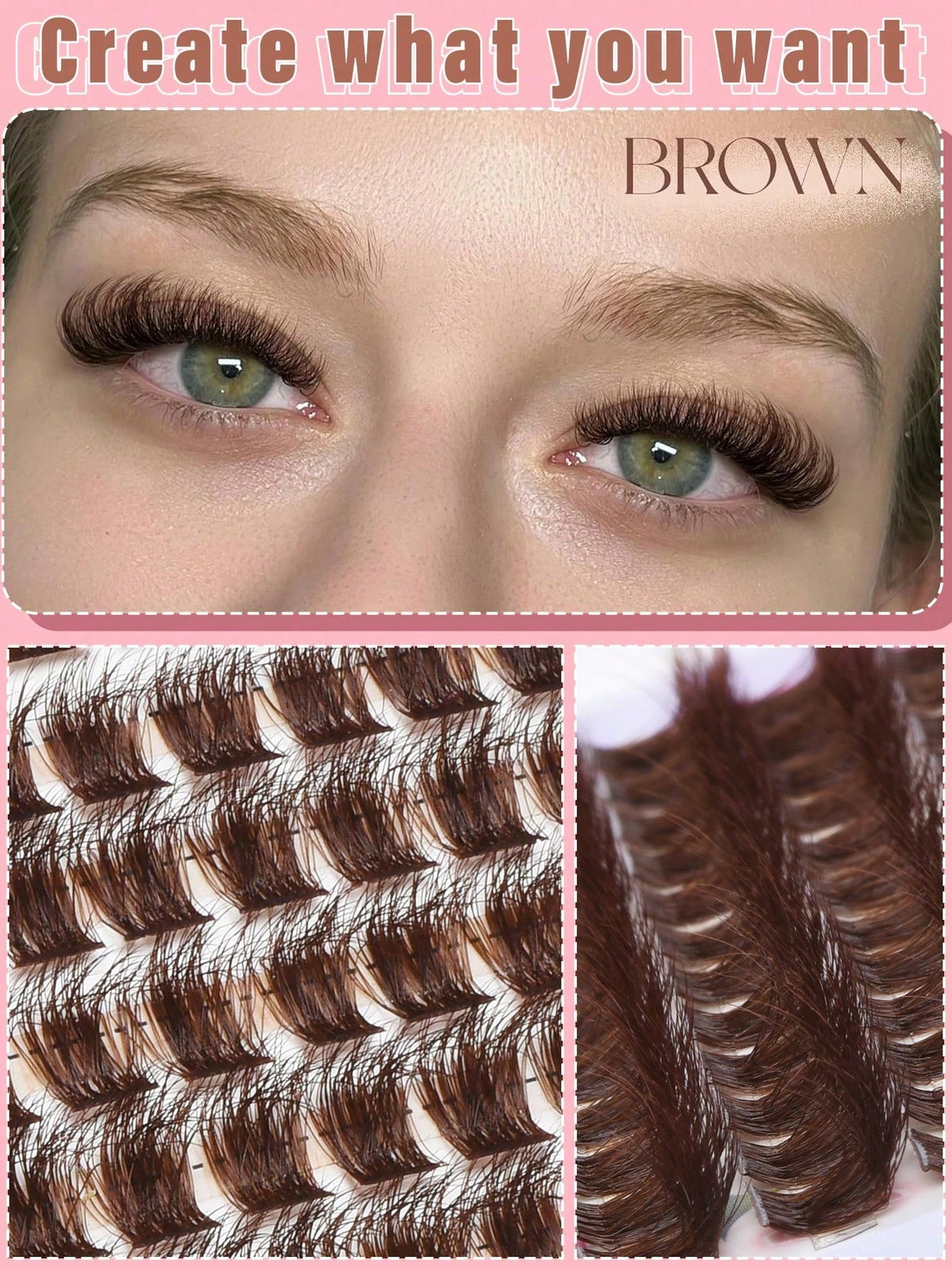 144 Clusters Eyelashes, Cross-Shaped Segmented And Dense DIY False Eyelashes, Eyelash Clusters, Single Eyelashes, Eyelashes, False Eyelashes