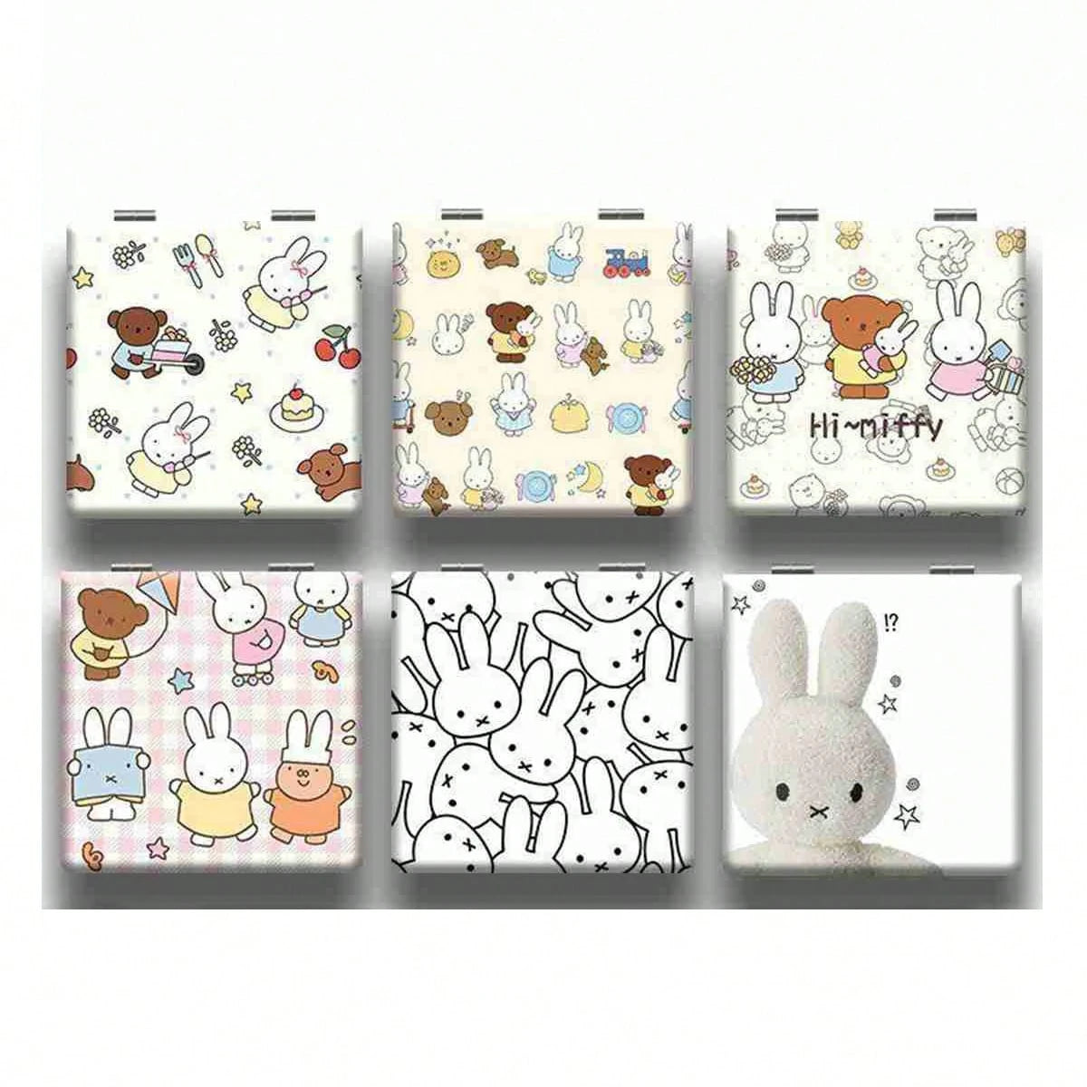 1pc 2026 New Miffy Plush Doll, Cute & Highly Attractive, Suitable For Birthday, Party, Holiday, Fan Gift, Surprise Doll, For Friends And Family, Random Style