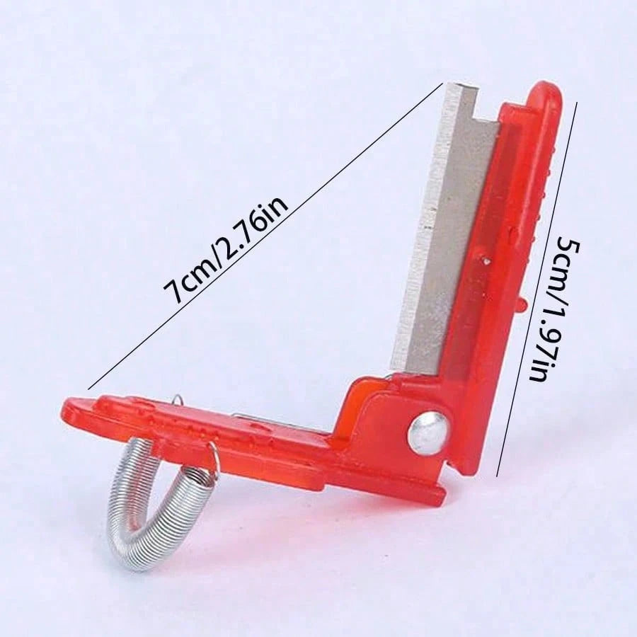 1pc/2pcs/3pcs Stainless Steel Gardening Thumb Knife, Ring Knife, Picking Tool, Vegetable Harvesting Tool