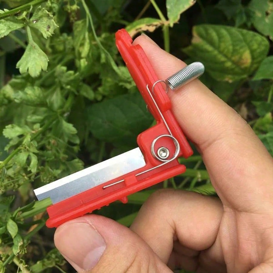 1pc/2pcs/3pcs Stainless Steel Gardening Thumb Knife, Ring Knife, Picking Tool, Vegetable Harvesting Tool