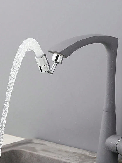 1pc/2pcs Multifunctional Rotatable Faucet Splash Proof Extension Adapter, Fits All Taps, Kitchen Gadget