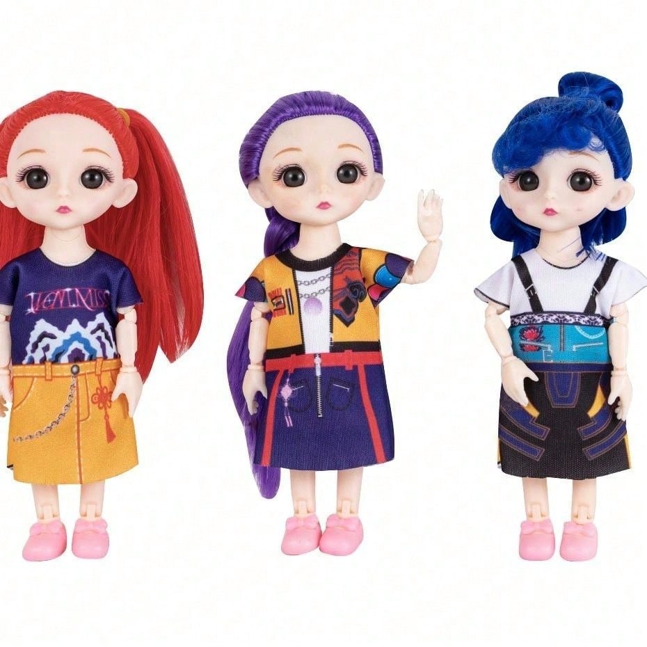 1pc/3pcs K-POP Girl Group Doll, Korean Girl Group Doll Doll, Suitable As Birthday Gift, Party Gift, Back To School Gift, Easter Gift