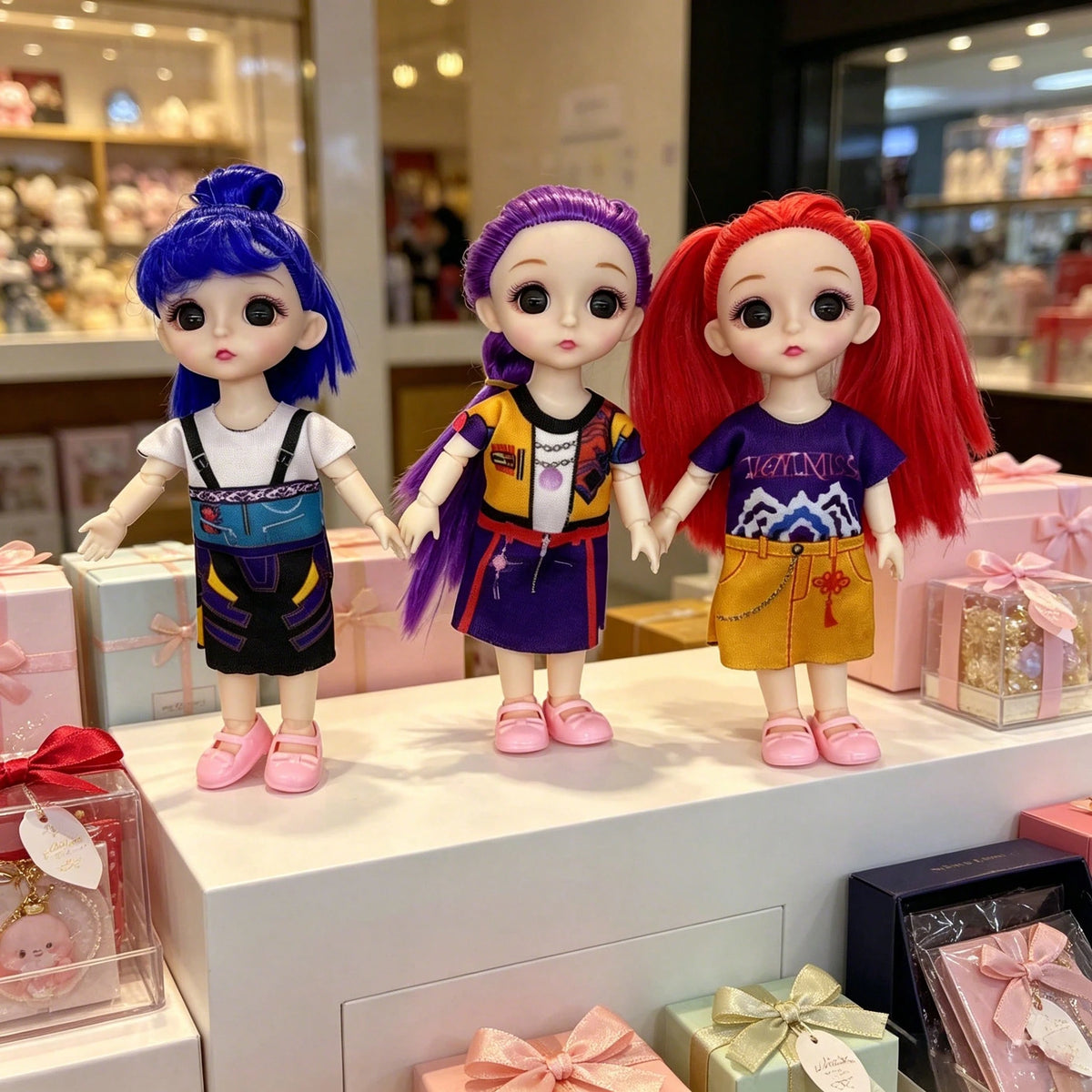 1pc/3pcs K-POP Girl Group Doll, Korean Girl Group Doll Doll, Suitable As Birthday Gift, Party Gift, Back To School Gift, Easter Gift