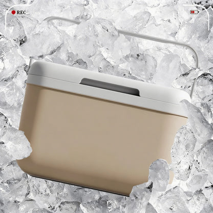1Pc 5 Liter Insulated Cooler For Outdoor Camping, Small Ice Chest Keeps Contents Cool For 24H & 5-8H Warm, Heavy-Duty Portable Insulated Cooler For Drink, Beverage, Camping, Fishing, Beach