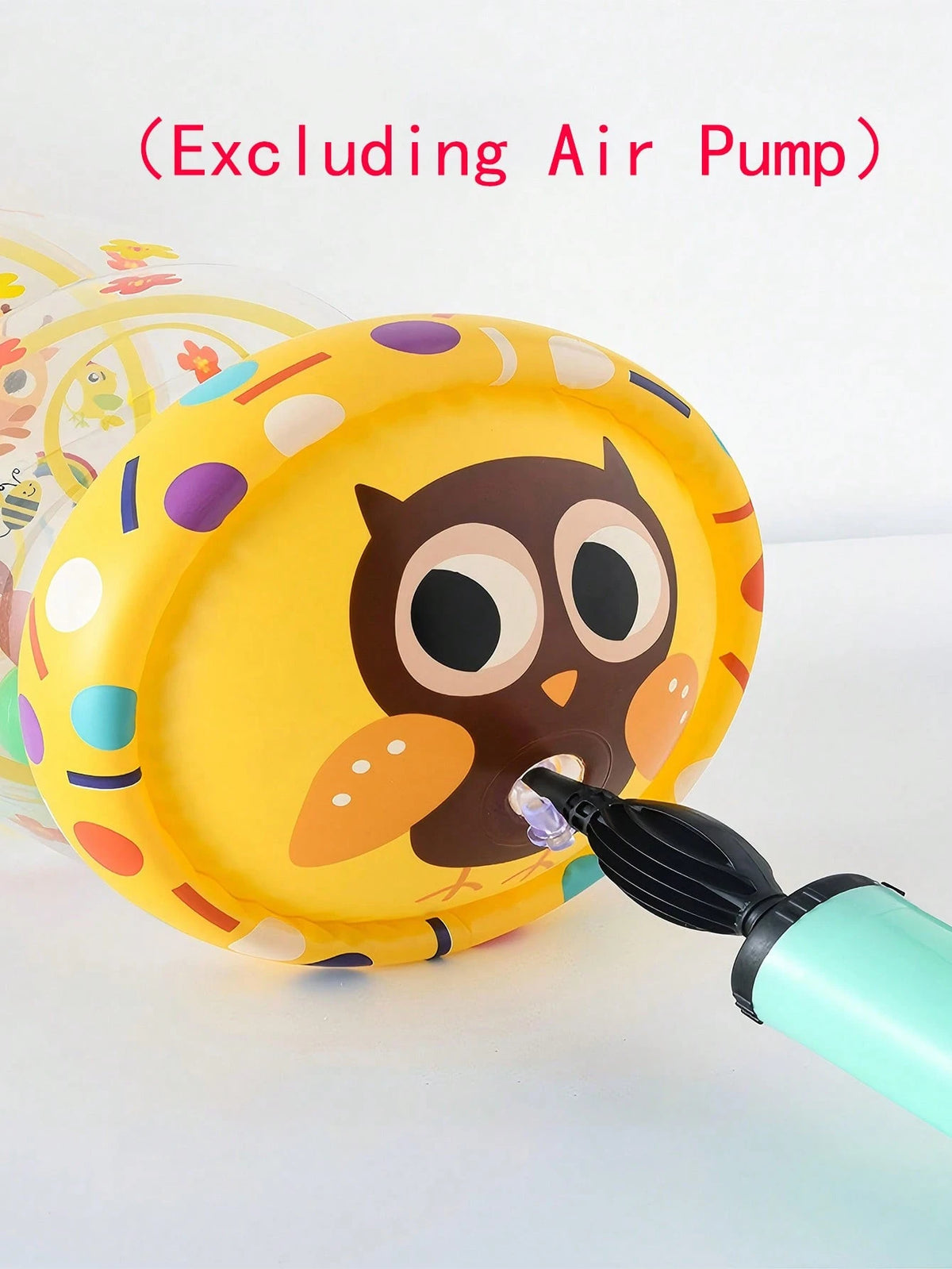 1pc Baby Push-Pull Walker Toy, New Inflatable Baby Walker, Baby Crawling Drum, Early Education Puzzle Development And Activity Toy, Early Learning Walker Toy Gift For Baby