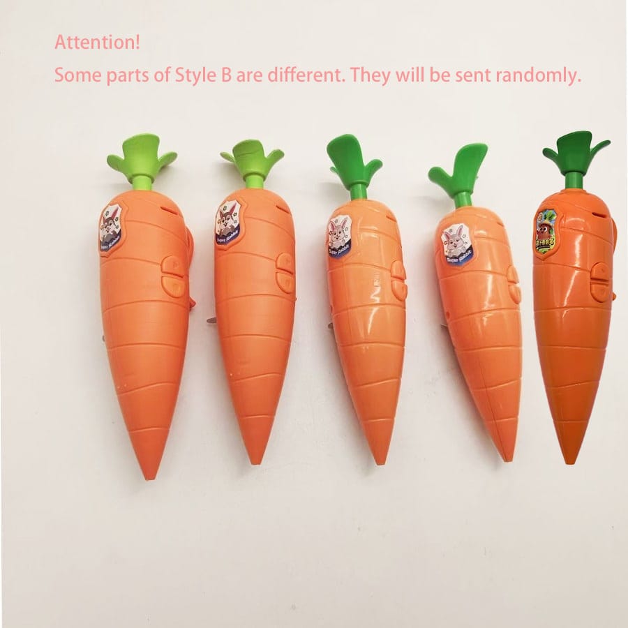 1pc Carrot Shaped Pen Recorder, Student Exclusive Writing Tool. This Is A Carrot-Shaped Ballpoint Pen That Can Be Used For Writing And Recording, Making It An Educational Stationery Item. The Judy Ani