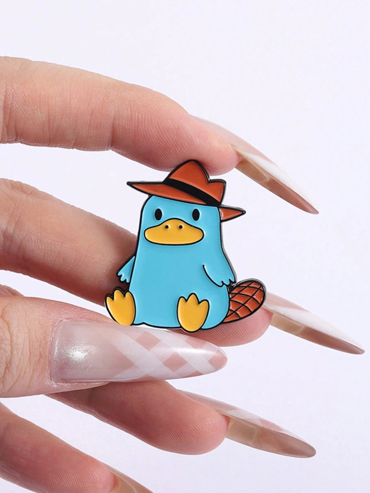 1pc Cartoon Animal Enamel Brooch Cute Cartoon Brooch Backpack Clothing Accessories Gift For Friends