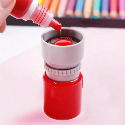 1pc "Excellent" Teacher Stamp- Fun Stamp For School & Office Use, Classroom Grade Stamp (Red Ink),For School Supplies,Back To School