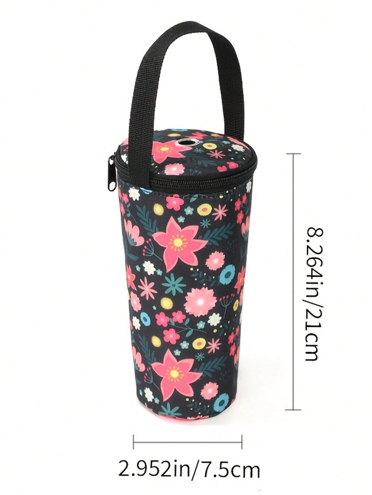 1pc Fashion Milk Tea Insulation And Refrigeration Package, Outdoor Office Reusable Portable Portable Cup Cover, Non-Food Contact Materials, Teacher