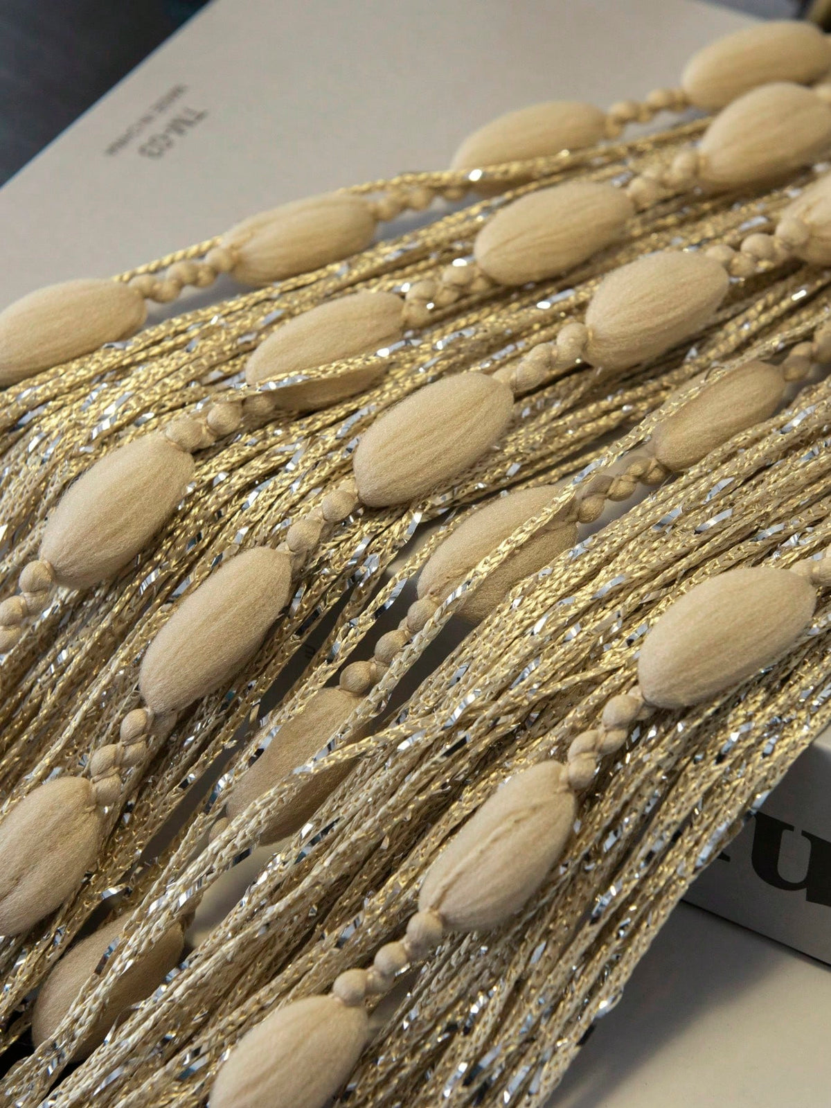 (1pc) Fashionable Beaded String Curtain For Door And Window