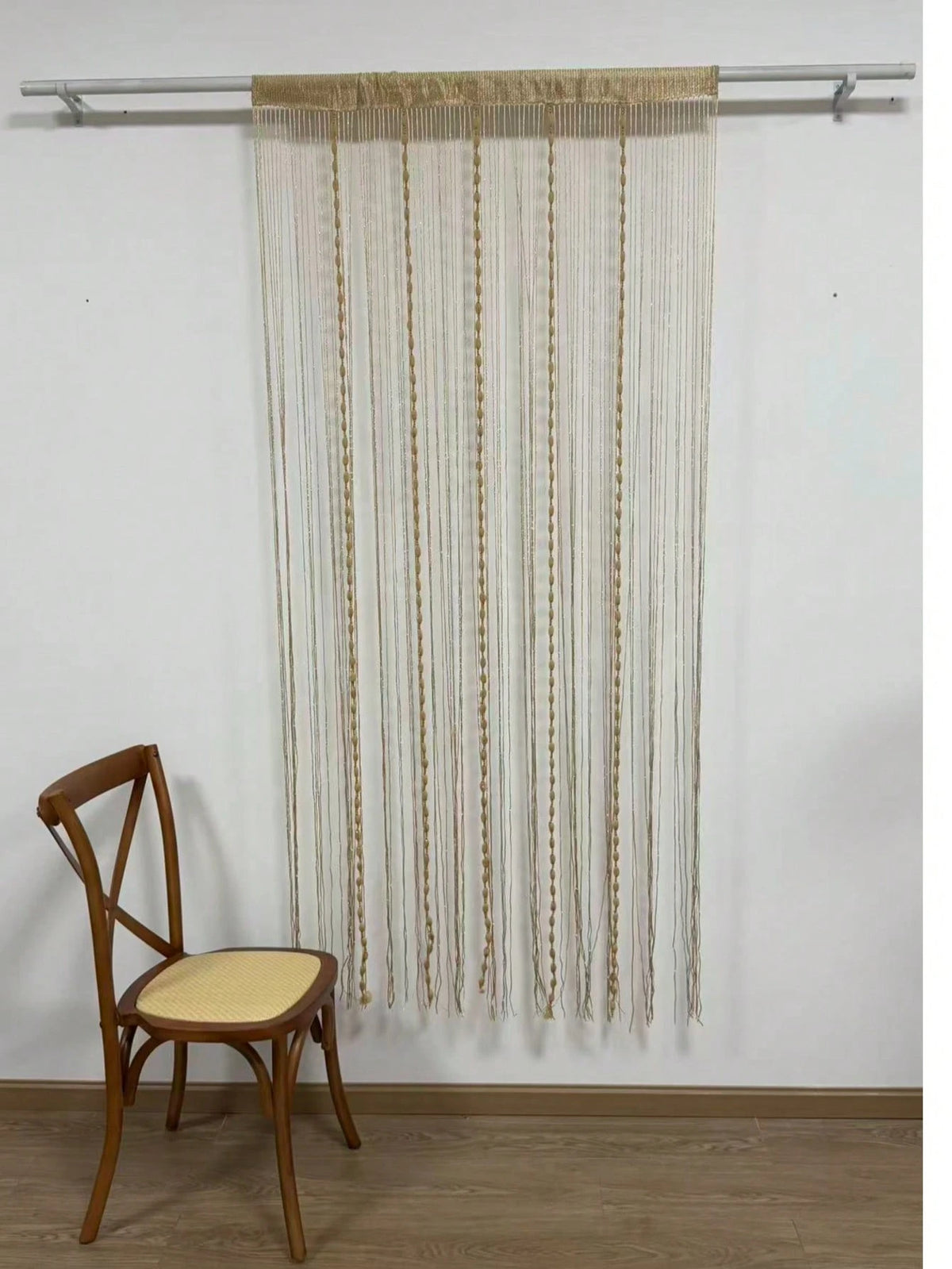 (1pc) Fashionable Beaded String Curtain For Door And Window