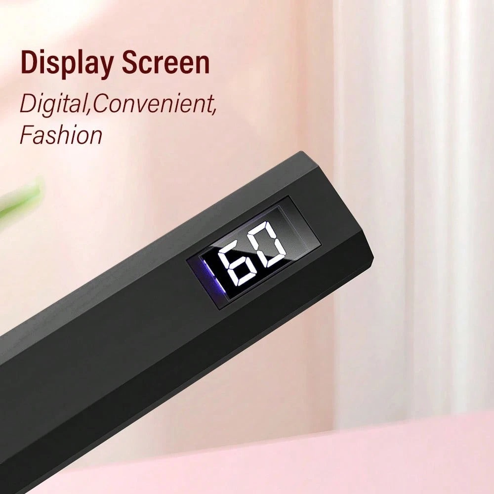 1pc Gel Nail Polish Curing Lamps Handheld 180mAh Battery Pack Hybrid Light For Gel Nails, Mini Nail Lamp, Portable Cordless Rechargeable, Portable Gel Nail Polish Curing Lamp For Salon Use And Home DI