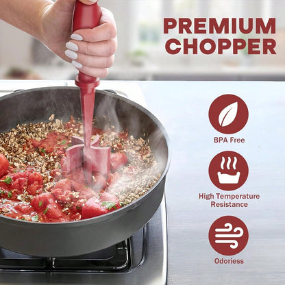 1pc Heat-Resistant Meat Grinder, Suitable For Making Hamburger, Beef, Turkey And Other High-Quality Meat Mincing And Grinding