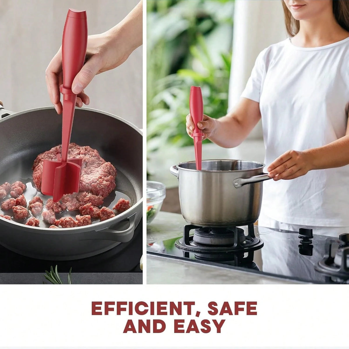 1pc Heat-Resistant Meat Grinder, Suitable For Making Hamburger, Beef, Turkey And Other High-Quality Meat Mincing And Grinding