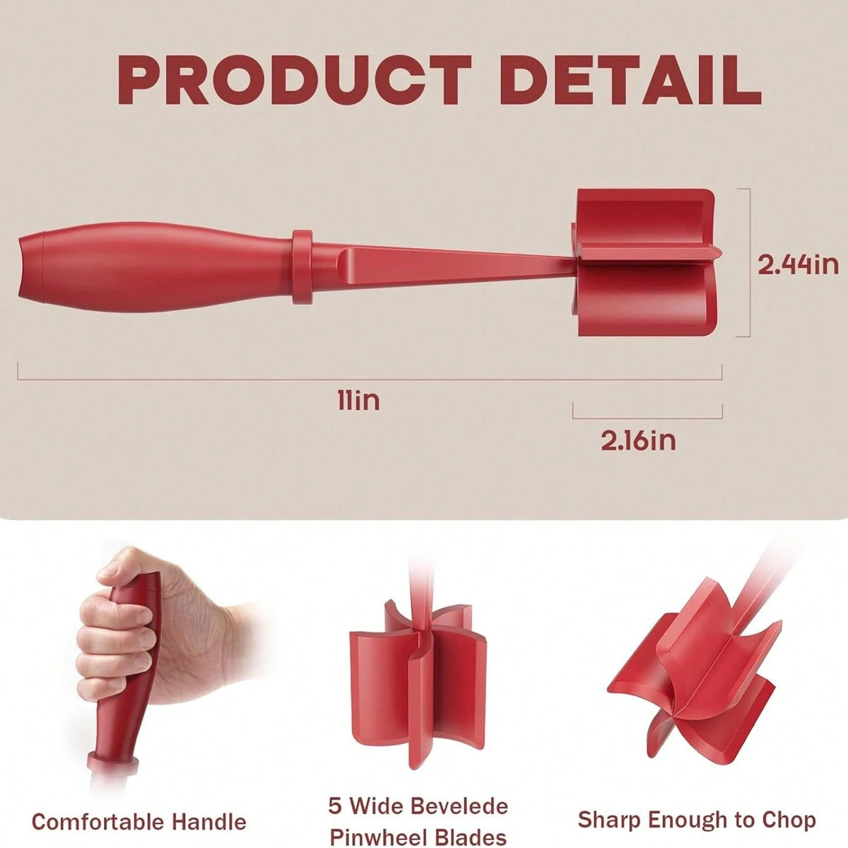 1pc Heat-Resistant Meat Grinder, Suitable For Making Hamburger, Beef, Turkey And Other High-Quality Meat Mincing And Grinding